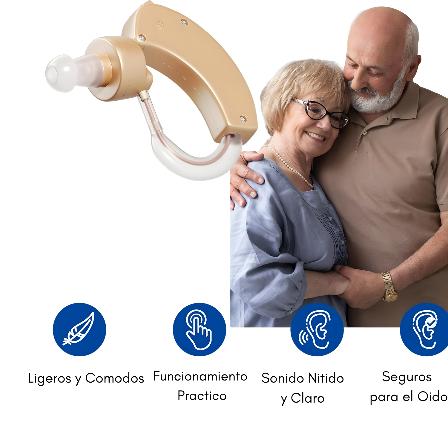 Audífonos Para Sordera Con Baterías , Audífonos Ortopédicos - Imagen 4