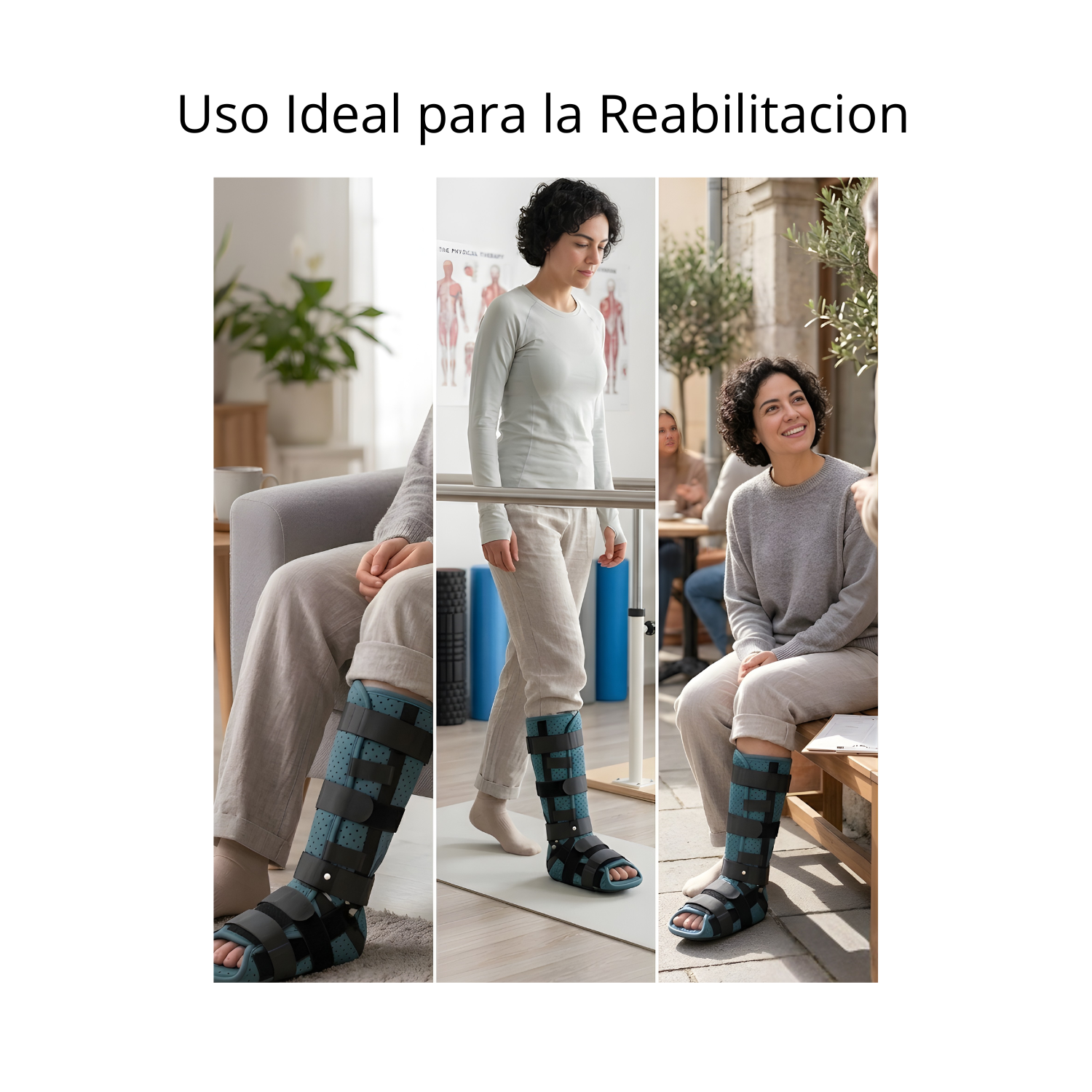 Bota Ortopédica Larga Ambidiestra Unisex - Imagen 4